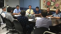 臺馬輪6月起轉由全港通航業股份有限公司代操作,昨日舉行臺馬輪交接會議,討論船隻交接事宜。(圖:連江航業)