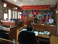 莒光鄉民代表會第10屆第5次定期大會鄉政總質詢。(圖/文:宋幸儒)