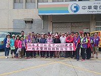 　東引社區健康營造中心舉辦520健康一起走活動，邀約年長鄉親走出活力與健康。（圖／文：陳其敏）