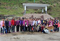 南北海運體恤辛苦的媽媽們,免費提供南竿鄉公所50個名額前往大坵踏青,媽媽們度過愉快的一天。(圖:南竿鄉公所)