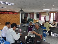 　監察院106年度地方機關巡察，包宗和、陳小紅兩位委員接受北竿民眾陳情。（圖／文：陳鵬雄）