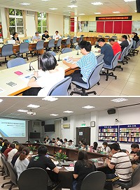 配合推動高齡友善城市及提升各局處承辦人員撰寫計畫成果之能力,衛福局先後針對縣府各局處相關課室主管及承辦窗口、衛福局各科職員舉辦106年度連江縣高齡友善城市推動計畫工作坊,邀請戴旭志抵馬主講。(圖/文:曹重偉)