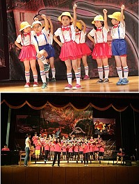 2017介壽藝術季動態展演3日晚間7時30分在介壽堂熱情登場,歡迎家長及鄉親踴躍前往觀賞,為孩子們鼓勵加油。(圖:介壽國中小)