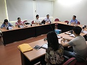 　馬祖酒廠技術升級推動討論會8日召開，說明馬祖酒廠輔導工作情形，強化原料等項目管理。（圖／文：吳嘉榮）