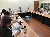 　台灣10島打亮馬祖莒光鄉東、西島跨域亮點計畫會議8日召開，討論及修正計畫內容。（圖／文：吳嘉榮）