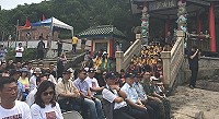 　大埔石刻400年慶，現場來賓ㄧ同享受有氣質有內涵的文化饗宴。（圖／文：宋幸儒）