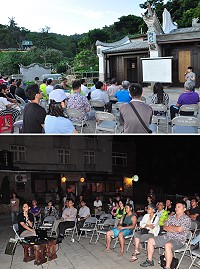　島嶼串聯論壇登場，金門、澎湖、馬祖三地青年工作者暢談工作經驗與對未來願景發想，努力朝向更好的未來前進。（圖／文：馮紹夫）