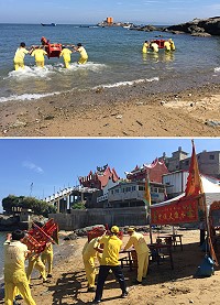 南風季開始,各廟都會遵循往例舉辦盛大的補庫儀式。(圖/文:陳鵬雄)