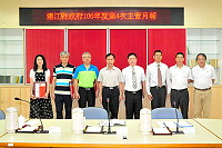 　連江縣106年模範公務人員及績優人員12日頒獎，表揚5位優秀人員傑出表現。（圖／文：曹重偉）