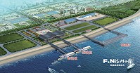 馬尾琅岐綜合客運碼頭和水上3個泊位主體將於2018年元旦完成。(圖/福州日報)