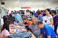 　106年社區整合式篩檢最後一站到東引鄉，有305人參與篩檢。（圖／文：陳其敏） 