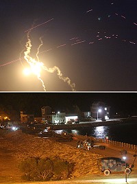萬平操演實彈射擊22日震撼登場,場面壯觀精彩,現場吸引許多鄉親和遊客駐足圍觀。(圖/文:吳嘉榮)