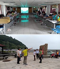工務處昨日舉行塘后道生活圈道路改善計畫、北竿大坵島聯外道路計畫說明會,徵詢相關單位意見。(圖:工務處)