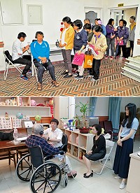 為照顧地區輔具使用鄉親,連江縣衛福局今年已完成四鄉五島巡迴服務工作,由專業輔具人員到各鄉進行溝通、聽力與視力篩檢及輔具評估,超過300多位民眾參加體驗,還特別前進大同之家為長者服務,讓老年福利更上一層樓。(圖/文:曹重偉)