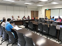 高普考馬祖考區考試工作協調會議6日舉行,各組工作報告說明,確認負責業務。(圖/文:吳嘉榮)