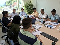 106年連江縣地方產業創新研發推動計畫審查會議12至13日召開,在21家業者中,評選出符合創新研發理念者予以補助。(圖/文:吳嘉榮)