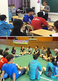 馬祖家扶中心國際志工營國中生夏令營登場,國際志工與馬祖志工為地區學子帶來不一樣的暑假生活體驗。(圖:馬祖家扶中心提供)