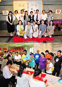 　透過兩岸專家攜手，剪紙藝術25日在民俗文物館風華再現，來自中國北京、馬尾及台灣、馬祖的好手作品，在展場中相互輝映，也讓來賓們紛紛讚賞剪紙這門東方的古老藝術，真的穿越時間與空間的考驗，精彩細緻的呈現在大家眼前。（圖／文：曹重偉）