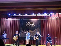 　2017北海仲夏音樂會夏日饗宴最終場由凌韻吉他社表演團體登場，為鄉親和遊客帶來精彩演出。（圖：馬管處）
