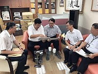 　黃岐航線推動專船延伸南竿至白沙，不下船銜接北竿旅客後開航，立委陳雪生4日邀集航港局長謝謂君及相關人員至立院會商，達成南竿至北竿為延伸航線，專船辦理（南竿→北竿→黃岐）機制及模式。（圖：陳雪生國會辦公室）