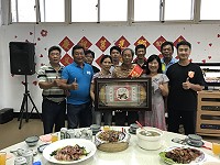 西莒模範父親表揚餐會7日舉行,表揚模範父親陳樂光先生。(圖/文:宋幸儒)