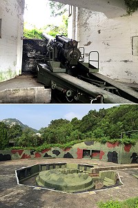 　塘岐大砲連240砲將由地方積極爭取開放做觀光用途，要讓巨砲再現光芒。（圖：本報資料室）