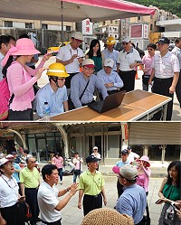 國家通訊傳播委員會(NCC)、中華電信實測馬祖南竿3地網速,測量結果均達下行100MB、上行50MB以上。(圖/文:馮紹夫)