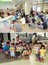 　今年閱讀推廣「閱讀起步走」系列活動開跑！南竿場次20日上午在馬港圖書館溫馨登場，處長吳曉雲希望馬祖家長讓閱讀推廣到日常生活周遭，共營書香社會，現場還有寶寶圖卡配對、看圖說故事趣味競賽，讓親子們度過充實歡樂的一天。（圖／文：曹重偉）