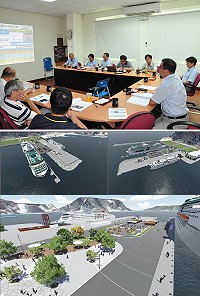 工務處展開郵輪靠泊與遊艇船舶區建置可行性評估,朝向客源多元發展。(圖:馮紹夫、工務局)