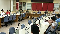 第三屆馬祖國際馬拉松及馬祖越野鐵人三項工作協調會23日召開,邀請各局處及相關單位共同協調相關事項。(圖:教育處)