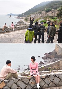 中天、中視自製大戲《這些年那些事》入圍金鐘獎,中天電視非常感謝連江縣長劉增應的大力支持,以及文化處、行政處幫忙協助,讓整齣戲能順利完成拍攝。(圖:連江縣政府文化處)