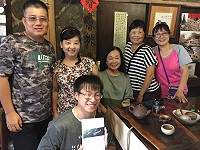 　石德華新書《火車經過星河邊》發表會26日移師北竿芹壁雲記書齋。（圖／文：陳鵬雄）