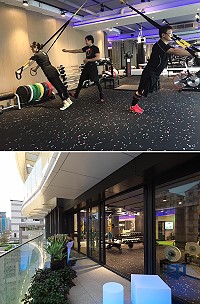 張志匡(上圖中)今年3月與友人合資開設時尚、高級私人運動招待所。(圖:Light Worker提供)