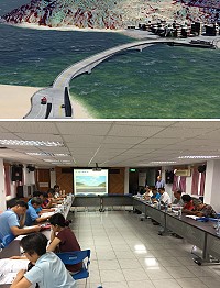 　工務處舉辦北竿塘后道改道規劃設計第二次地方說明會，北竿各界參與踴躍並提出多項建言。（圖：工務處、陳鵬雄）