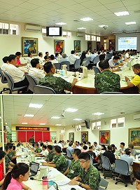 連江縣政府邀集地區各單位首長首次舉辦106年度地方機關首長聯席會議,共同討論馬祖未來發展方向,並解決政策面臨問題。(圖/文:馮紹夫)
