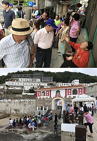 「再登白犬-回返東海部隊駐紮地」,東海部隊老兵重返西莒,重溫過往歷史及歲月痕跡。(圖/文:宋幸儒)