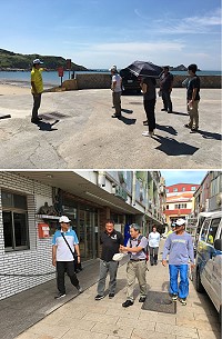 環資局執行106年上半年度各鄉環境衛生評比工作,採全年分上、下半年度兩次定期考核方式,讓今年各鄉的整體環境清潔均有明顯的提升。(圖:連江縣環境資源局)