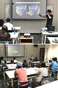 文創大師系列課程第1場為觀光景點與民宿運用VR技術課程,用科技為民宿業者及民眾帶來更寬廣的視野。(圖/文:吳嘉榮)