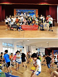 台灣大學社工系再度到東引國中小辦理暑期營隊活動,以陪伴與學習為基礎,協助學童提升學習動機與興趣。(圖:東引國中小)