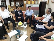 大陸黃魚經由馬祖中轉輸台案,府會首長、立委陳雪生與相關單位召開會議討論。(圖:立法委員陳雪生服務處)
