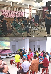 衛福局「珍愛生命-如何快快樂樂過日子」健康講座莒光登場,內容與日常生活相關,鄉親受益良多。(圖/文:宋幸儒、莒光社區健康營造中心)