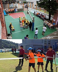 教育處8日至10日舉辦校園複合災防實兵演練及研習,強化國中小學因應複合式災害能力。(圖:教育處)
