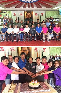 　東引指揮部（前身反共救國軍）57週年99隊慶，地方各界參加高粱酒節並順道共襄盛會祝賀外，感謝平時協助地方事務。（圖／馬祖日報）