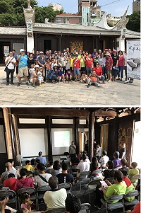 金板境天后宮風華再現活動17日舉行,透過生動的故事、導覽及影片欣賞等活動,讓民眾發現古蹟之美。(圖/文:吳嘉榮)