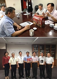 台北市長柯文哲、縣長劉增應29日北市府市長室會面,馬祖提出4大議題包括醫療支援持續、馬祖行銷觀光市府推廣平台、馬祖智慧城市建置等獲北市府支持協助。(圖:連江縣衛福局)