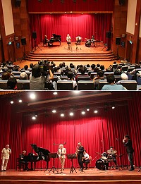 月光歐洲爵士音樂會5日精彩演出,多元且豐盛的曲目安排,讓在場聽眾產生共鳴及帶來難忘回憶。(圖/文:吳嘉榮)