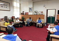 　縣議會5日下午召開第6次程序委員會，由召集人議長張永江主持，參加委員包括曹以標、曹丞君、林明揚等人，共同討論第6屆第6次定期大會議程。（圖：連江縣議會）