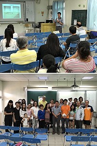 中正國中小7日親職講座,邀請蔡昭偉講師分享教育自閉兒方法、家長的心路歷程,將不可能轉化成無限可能。(圖/文:吳嘉榮)