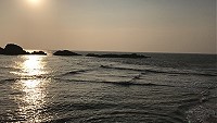 世界級的奇景-方塊海,西莒也看的到。(圖/文:宋幸儒)