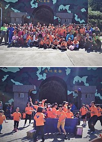 東引國中小辦理秋季遠足活動,前進安東坑道。(圖:東引國中小)